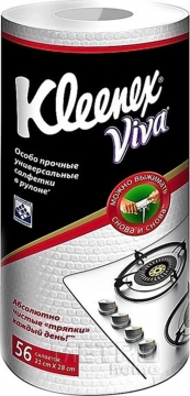 Kleenex Viva салфетки универсальные 56 лист 1*12