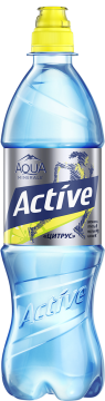 АКТИВ цитрус 0,5л.*12шт. Aqua Minerale Active