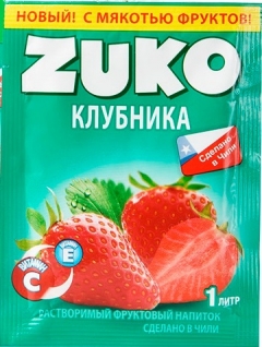 ZUKO Клубника 25гр./12шт. Зуко