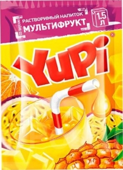 Растворимый напиток YUPI Мультифрукт 15грамм*24шт
