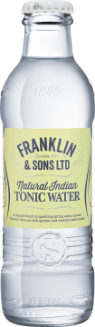 Franklin & Sons 0,2л.*24шт. Natural Indian Tonic Фрэнклин энд Сонс Нэйчрал Индиан тоник