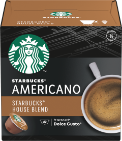 Starbucks кофе HSAmericn DolcGust 12кап 102г 1/3 Старбакс
