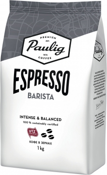 Paulig Barista Espresso зерно 1кг./1шт Паулиг Эспрессо