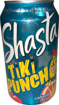 Shasta Tiki Punch 0,355л./24шт. Газированный напиток Шаста