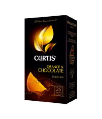 Чай Curtis Orange & Chocolate чёрный ароматизированный 25x2г 1/12 Куртис