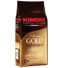 Кофе Кимбо зерно  Арома Голд 100% Арабика пакет с кл. 500гр 1/12 Kimbo