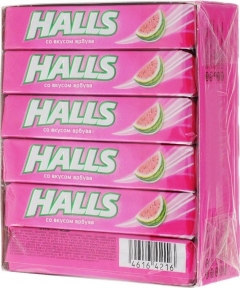 Леденцы Холлс со вкусом арбуза 25г*12*30 Halls