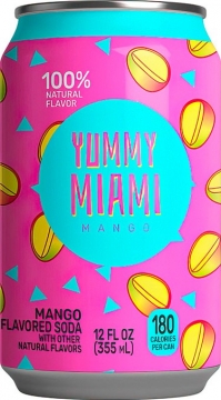 Yummy Miami 0,355л.*12шт. Mango USA  Ямми Майами