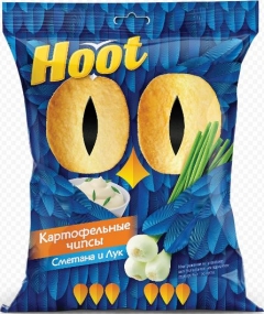 Картофельные чипсы НООТ со вкусом Сметаны и лука  35 г/40