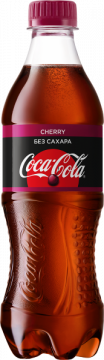 Кока-кола Зиро Черри 0,5л./24шт. Coca-Cola Zero Cherry