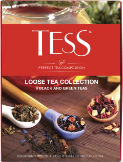 ТЕСС Коллекция превосходного чая 9 видов лист.350г. Tess