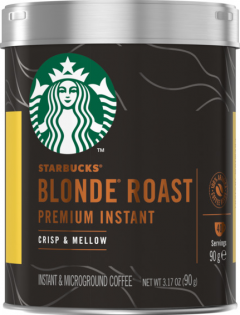 Starbucks кофе BLONDE Tin 90 г 1/6 Старбакс