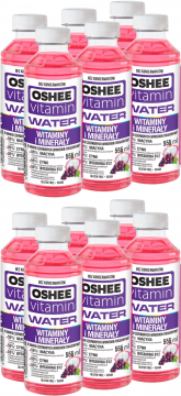 Oshee 0,56л.*6шт. Вода витаминизированная Красный виноград - 2 упаковки Оше
