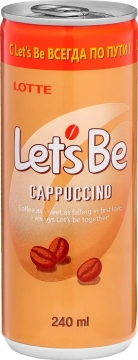 Кофе Lets be Cappuccino 0,24л./30шт.