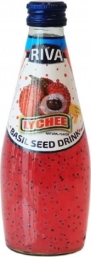 Basil Seed drink Lychee Личи 0,29л./12шт. Базил Сид