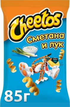 Читос сметана и лук 85гр./16шт. Cheetos