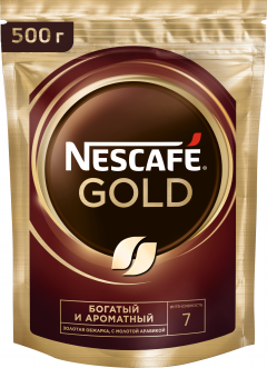 Кофе Nescafe Gold фриз-драй Ergos пакет 500гр. Нескафе Голд