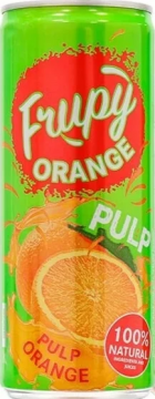 Frupy Orange 0,25л.*12шт. Фрупи Апельсин Напиток б/а негаз. с соком и кусочками
