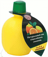 Сок сицилийских лимонов 0,1л.*1шт.