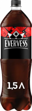 Эвервейс Кола 1,5л.*6шт.  Evervess Cola Напиток сильногазированный