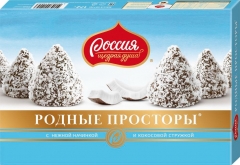 Родные просторы конфеты Кокос 172гр./2шт.