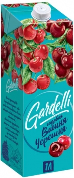 Сок «Gardelli», нектар «Вишня./Черешня» 1000мл./10шт.