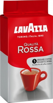 Кофе Лавацца Росса натур. молот. 250гр. Lavazza Qualita Rossa