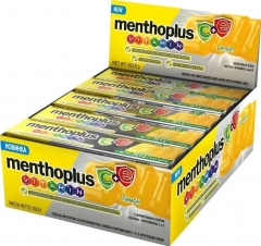 Леденцы Menthoplus Vitamin C+E с лимонным вкусом