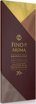Горький шоколад OZera Esmeraldas 70% 90гр./18шт.
