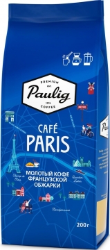 Паулиг Coffee City Кофе Paulig Cafe Paris 12x200г мол пачка Паулиг