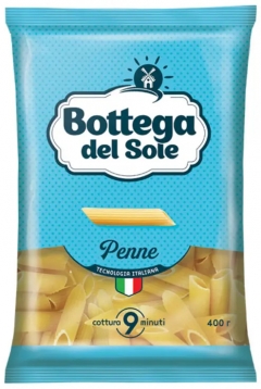 Макаронные изделия «Bottega del Sole» Перья (высший сорт)  400гр./20шт.