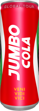 JUMBO Cola 0,33*12шт. Лимонад Ж/б  Джамбо Кола