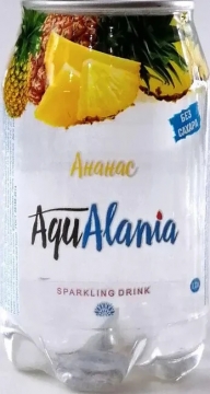 AquAlania со вкусом Ананаса 0,33/12шт. АквАлания
