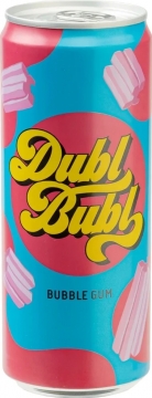 Dubl Bubl Bubble Gum 0,33х24 бан Напиток безалкогольный сильногазированный