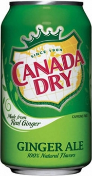 Canada Dry Ginger Ale 0,35л./24шт. Канада Драй