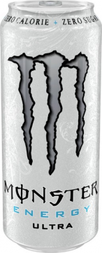 Monster Energy Ultra White 0,5л./12шт. Энергетический напиток Монстр Энерджи