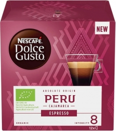 Кофе Nescafe Dolce Gusto Перу 12 капсул 84гр. Нескафе Дольче Густо