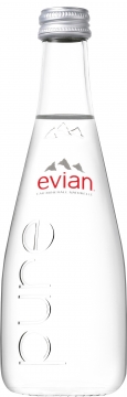 Evian 0,33л.*20шт. Стекло Эвиан Вода минеральная природная столовая