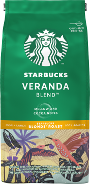 Starbucks кофе Blonde Veranda молотый 200г 1/6 Старбакс