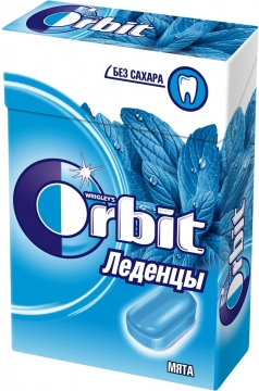 Orbit леденцы Натуральная мята 35 г./8шт. Орбит