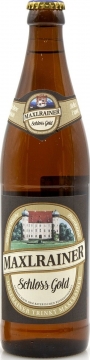 Пиво светлое фильтр.пастер. Maxlrainer Schloss Gold (Макслрэйнэр Шлесс Голд) 5.3%, 0.5л