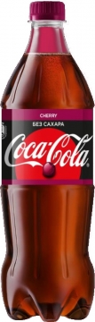 Кока-кола Зиро Черри 0,9л./12шт. Coca-Cola Zero Cherry