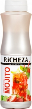 RiCHEZA Основа для напитков Мохито Клубничный пластик 1кг.*1шт. Ричеза