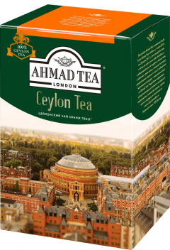 Чай Ahmad Tea  Цейлонский  крупн. лист.ОР  200г 1/12 Ахмад Ти