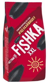 Семечки Fishka 100 гр (пакет) семечки /25шт.