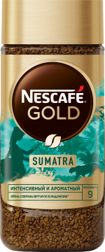 Кофе Nescafe Gold Ориджин Суматра стекло 85гр. Нескафе Голд