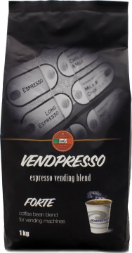 Кофе Vendpresso Forte (Смесь сортов арабики и робуста) 1кг. Вендпрессо