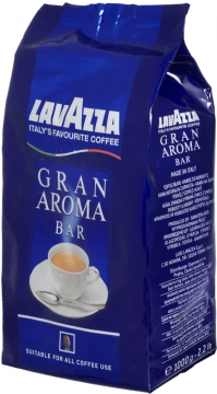Кофе Лавацца Гран Арома Бар натур. зерно 1кг. Lavazza