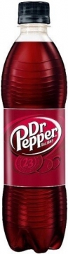 Dr. Pepper 0,45л./12шт. Пэт Доктор Пеппер