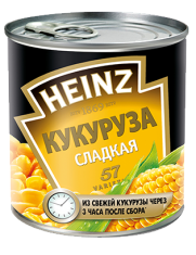 Хайнц кукуруза сладкая консервированная 340 г жесть 1/12